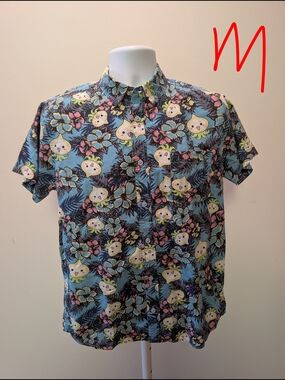 Men's Casual Short-Sleeve Pachimari button-up shirt from overwatch